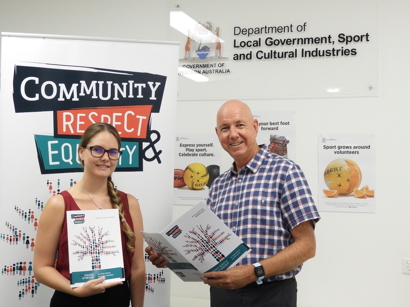 MID WEST SPORTS HOUSE SIGNS UP TO THE COMMUNITY RESPECT AND EQUALITY AGREEMENT TO PREVENT FAMILY VIOLENCE IN GERALDTON