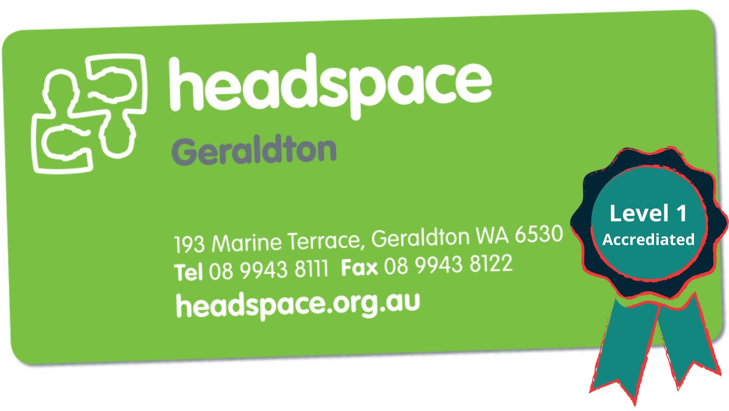 Headspace logo accrediated