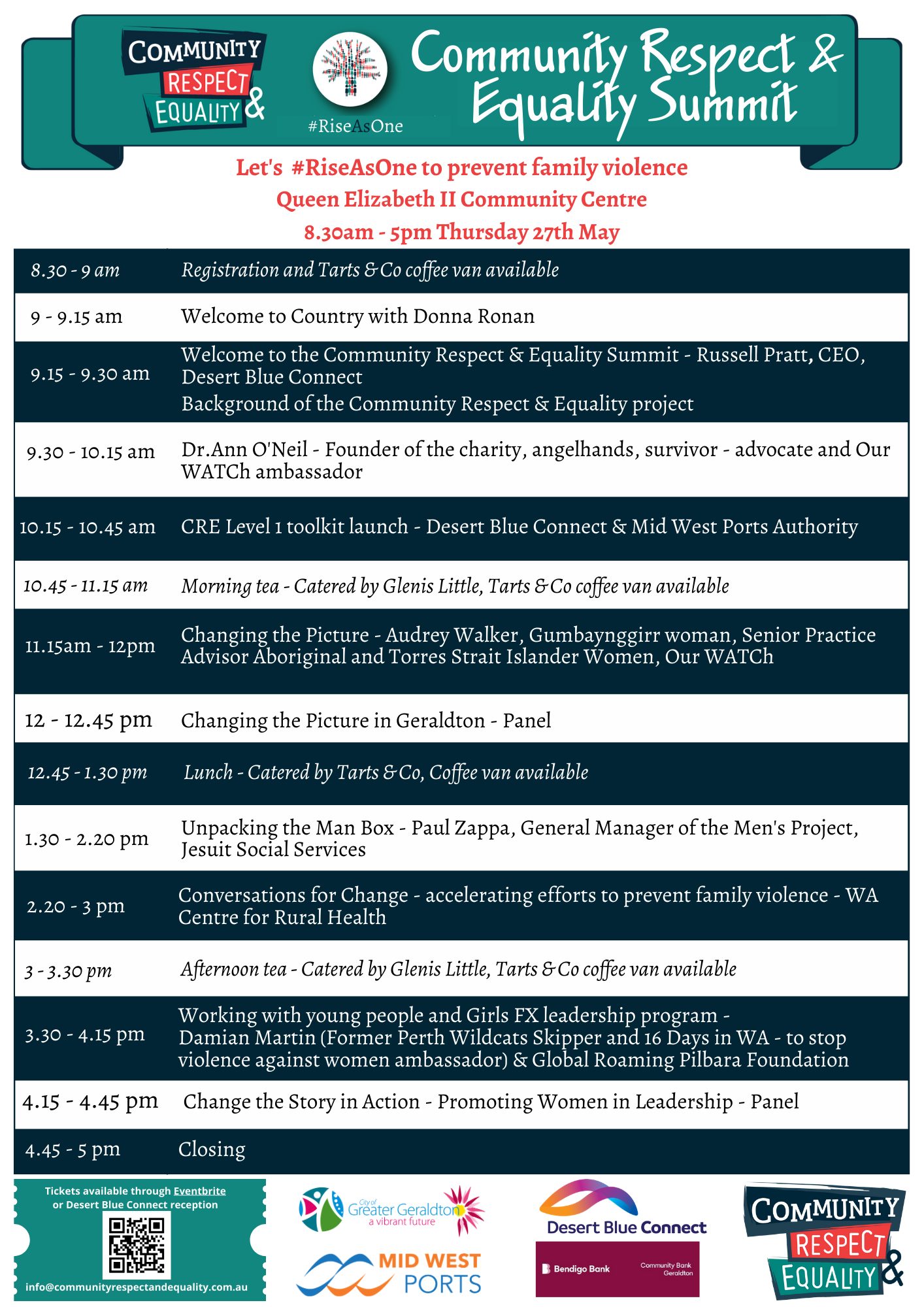 Community Respect & Equality Summit Program