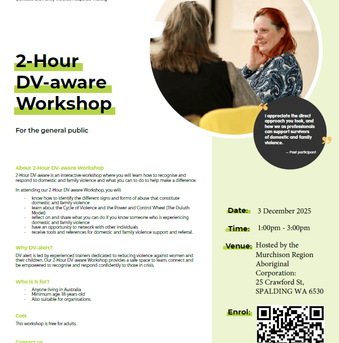 DV-Aware Workshop